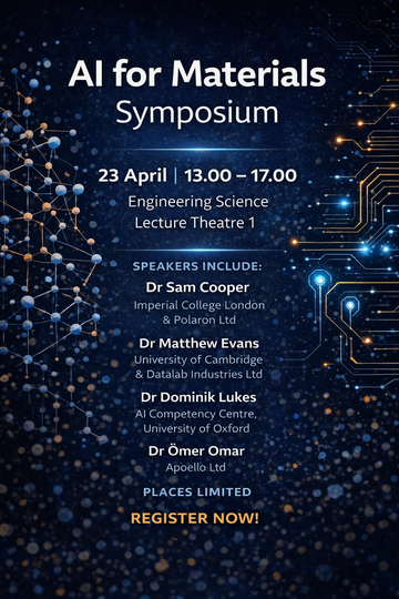 AI for materials Advert